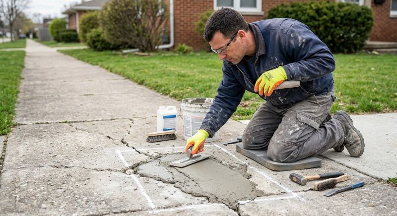 Walkway Repair in Des Moines, IA