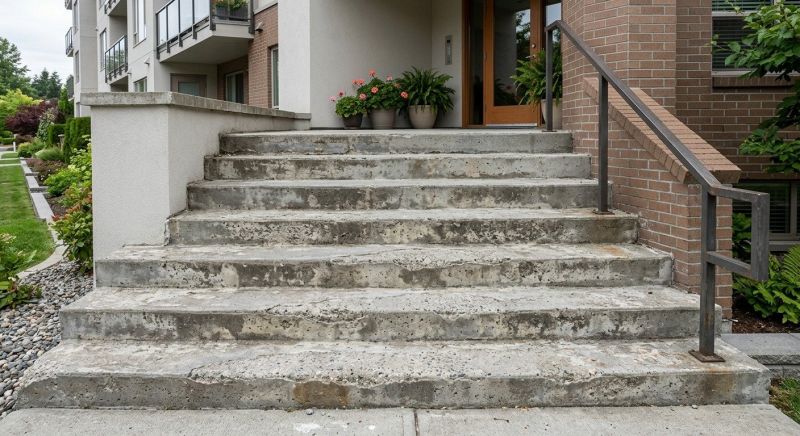 Concrete Stairs Resurfacing Service